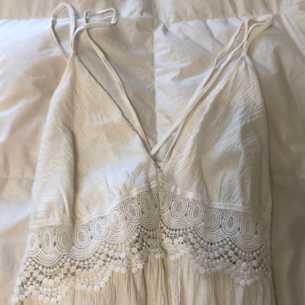 ASOS white maxi dress